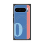 Premium Square Case with Pixelsnap［ Original - initial color line - O blue ］