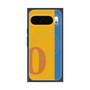 Premium Square Case with Pixelsnap［ Original - initial color line - O orange ］