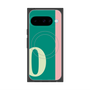 Premium Square Case with Pixelsnap［ Original - initial color line - O green ］