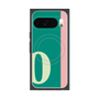 Premium Square Case with Pixelsnap［ Original - initial color line - O green ］