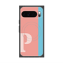 Premium Square Case with Pixelsnap［ Original - initial color line - P pink ］