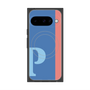 Premium Square Case with Pixelsnap［ Original - initial color line - P blue ］