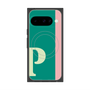 Premium Square Case with Pixelsnap［ Original - initial color line - P green ］