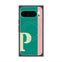 Premium Square Case with Pixelsnap［ Original - initial color line - P green ］