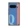 Premium Square Case with Pixelsnap［ Original - initial color line - Q blue ］