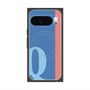 Premium Square Case with Pixelsnap［ Original - initial color line - Q blue ］