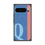 Premium Square Case with Pixelsnap［ Original - initial color line - Q blue ］