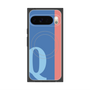 Premium Square Case with Pixelsnap［ Original - initial color line - Q blue ］