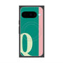 Premium Square Case with Pixelsnap［ Original - initial color line - Q green ］