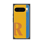 Premium Square Case with Pixelsnap［ Original - initial color line - R orange ］