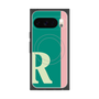 Premium Square Case with Pixelsnap［ Original - initial color line - R green ］