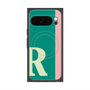 Premium Square Case with Pixelsnap［ Original - initial color line - R green ］