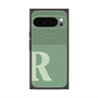 Premium Square Case with Pixelsnap［ Original - initial two tone - R green ］
