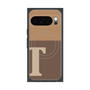 Premium Square Case with Pixelsnap［ Original - initial two tone - T brown ］