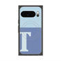 Premium Square Case with Pixelsnap［ Original - initial two tone - T blue ］