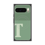 Premium Square Case with Pixelsnap［ Original - initial two tone - T green ］