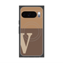 Premium Square Case with Pixelsnap［ Original - initial two tone - V brown ］