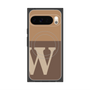 Premium Square Case with Pixelsnap［ Original - initial two tone - W brown ］