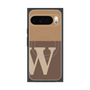 Premium Square Case with Pixelsnap［ Original - initial two tone - W brown ］