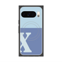 Premium Square Case with Pixelsnap［ Original - initial two tone - X blue ］