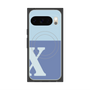 Premium Square Case with Pixelsnap［ Original - initial two tone - X blue ］