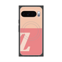 Premium Square Case with Pixelsnap［ Original - initial two tone - Z pink ］
