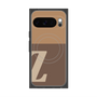Premium Square Case with Pixelsnap［ Original - initial two tone - Z brown ］