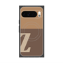 Premium Square Case with Pixelsnap［ Original - initial two tone - Z brown ］