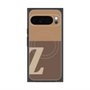 Premium Square Case with Pixelsnap［ Original - initial two tone - Z brown ］