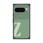 Premium Square Case with Pixelsnap［ Original - initial two tone - Z green ］