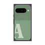 Premium Square Case with Pixelsnap［ Original - initial two tone - A green ］