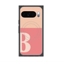Premium Square Case with Pixelsnap［ Original - initial two tone - B pink ］