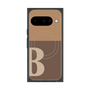 Premium Square Case with Pixelsnap［ Original - initial two tone - B brown ］