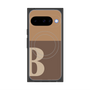 Premium Square Case with Pixelsnap［ Original - initial two tone - B brown ］