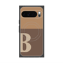 Premium Square Case with Pixelsnap［ Original - initial two tone - B brown ］