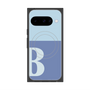 Premium Square Case with Pixelsnap［ Original - initial two tone - B blue ］
