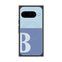 Premium Square Case with Pixelsnap［ Original - initial two tone - B blue ］
