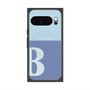 Premium Square Case with Pixelsnap［ Original - initial two tone - B blue ］