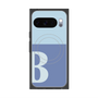 Premium Square Case with Pixelsnap［ Original - initial two tone - B blue ］