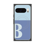 Premium Square Case with Pixelsnap［ Original - initial two tone - B blue ］