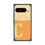 Premium Square Case with Pixelsnap［ Original - initial two tone - C orange ］