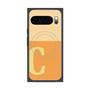 Premium Square Case with Pixelsnap［ Original - initial two tone - C orange ］