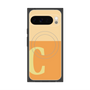 Premium Square Case with Pixelsnap［ Original - initial two tone - C orange ］
