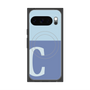 Premium Square Case with Pixelsnap［ Original - initial two tone - C blue ］