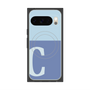 Premium Square Case with Pixelsnap［ Original - initial two tone - C blue ］