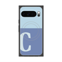 Premium Square Case with Pixelsnap［ Original - initial two tone - C blue ］