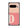 Premium Square Case with Pixelsnap［ Original - initial two tone - D pink ］