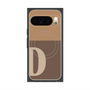 Premium Square Case with Pixelsnap［ Original - initial two tone - D brown ］