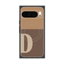 Premium Square Case with Pixelsnap［ Original - initial two tone - D brown ］