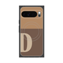 Premium Square Case with Pixelsnap［ Original - initial two tone - D brown ］